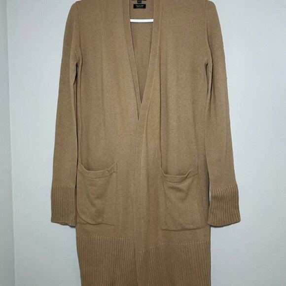 Massimo Dutti Wool Cashmere Open Front Cardigan size XS - Picture 2 of 7
